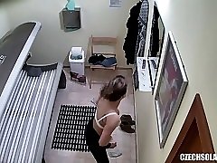 15 movies - Hidden Cam Young Girl is Emotive say no to Pussy in Solarium