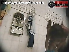 15 movies - Hidden camera girls take a shower after swimming pool