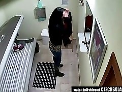 15 movies - Solarium Hidden Cam Compilation