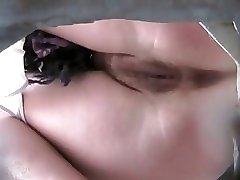 6 movies - Beach-attired gals recorded taking a leak in a seaside bathroom Part 3