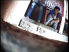6 movies - Camera captures women urinating in a park’s public restroom Part 1