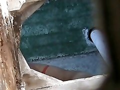 6 movies - Coastal charmer recorded taking a leak in a bathroom with a covert device Part 3
