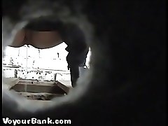 12 movies - Look at three redneck dolls tinkling near spy cam Part 2