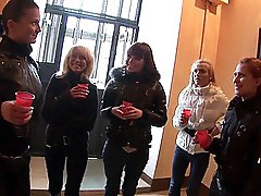 3 movies - Partying coeds play with each other and fuck in groups