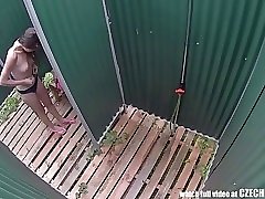 15 movies - Amazing Young Girl Shower´s Voyeur
