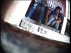 6 movies - Camera captures women urinating in a park’s public restroom Part 1