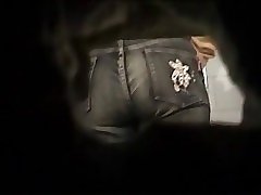 6 movies - Light-haired gal recorded taking a leak in a bathroom unaware of the filming Part 3