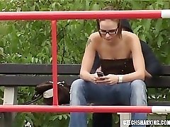 15 movies - CZECH AMATEUR GIRLS SHARKED ON THE STREETS